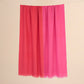 India, Kashmir Loom, Fifty-Fifty Raspberry Shawl