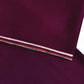India, Kashmir Loom, Fifty-Fifty Garnet Silver Rosso Shawl