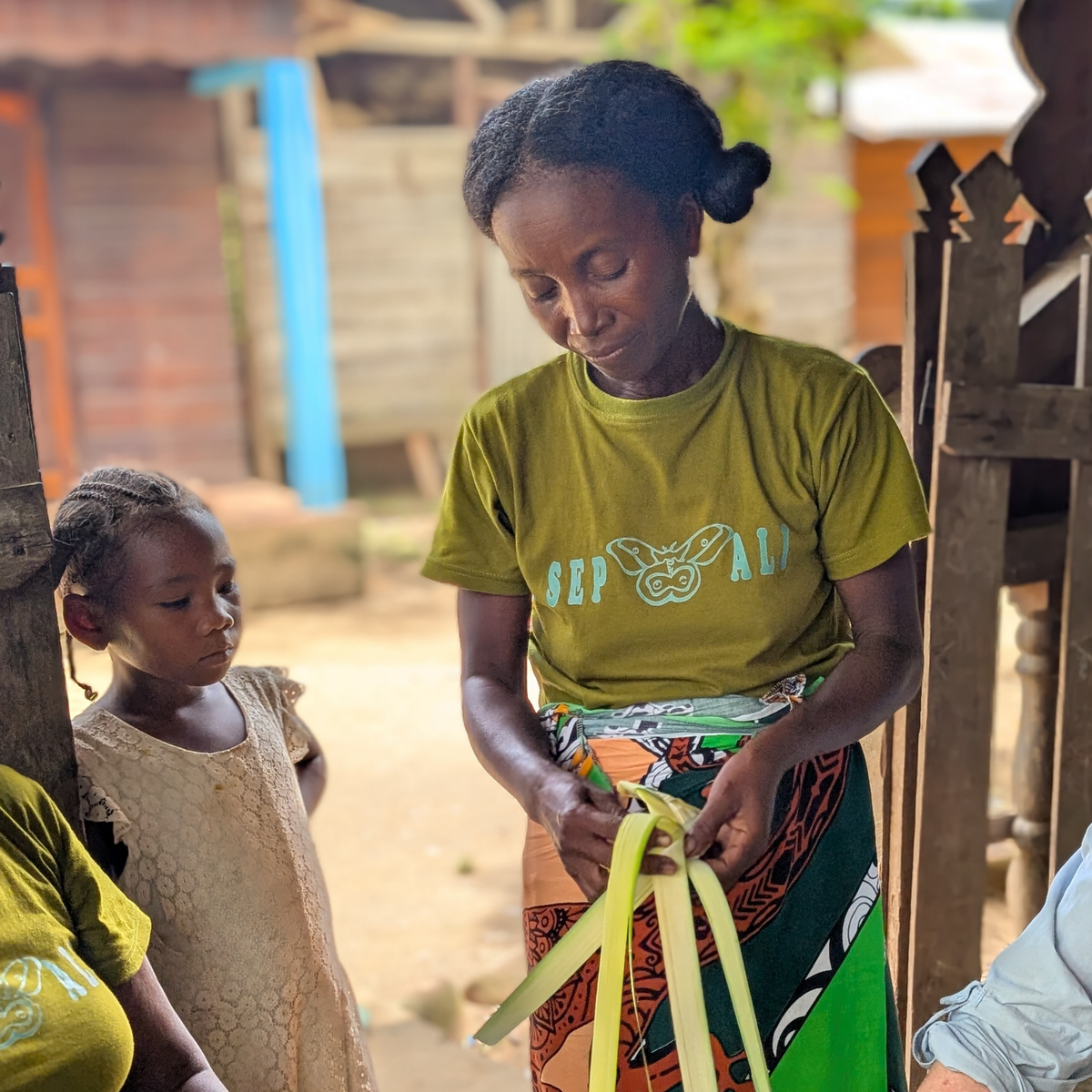 Madagascar, Tanana, Raffia and Wild Silk Textiles