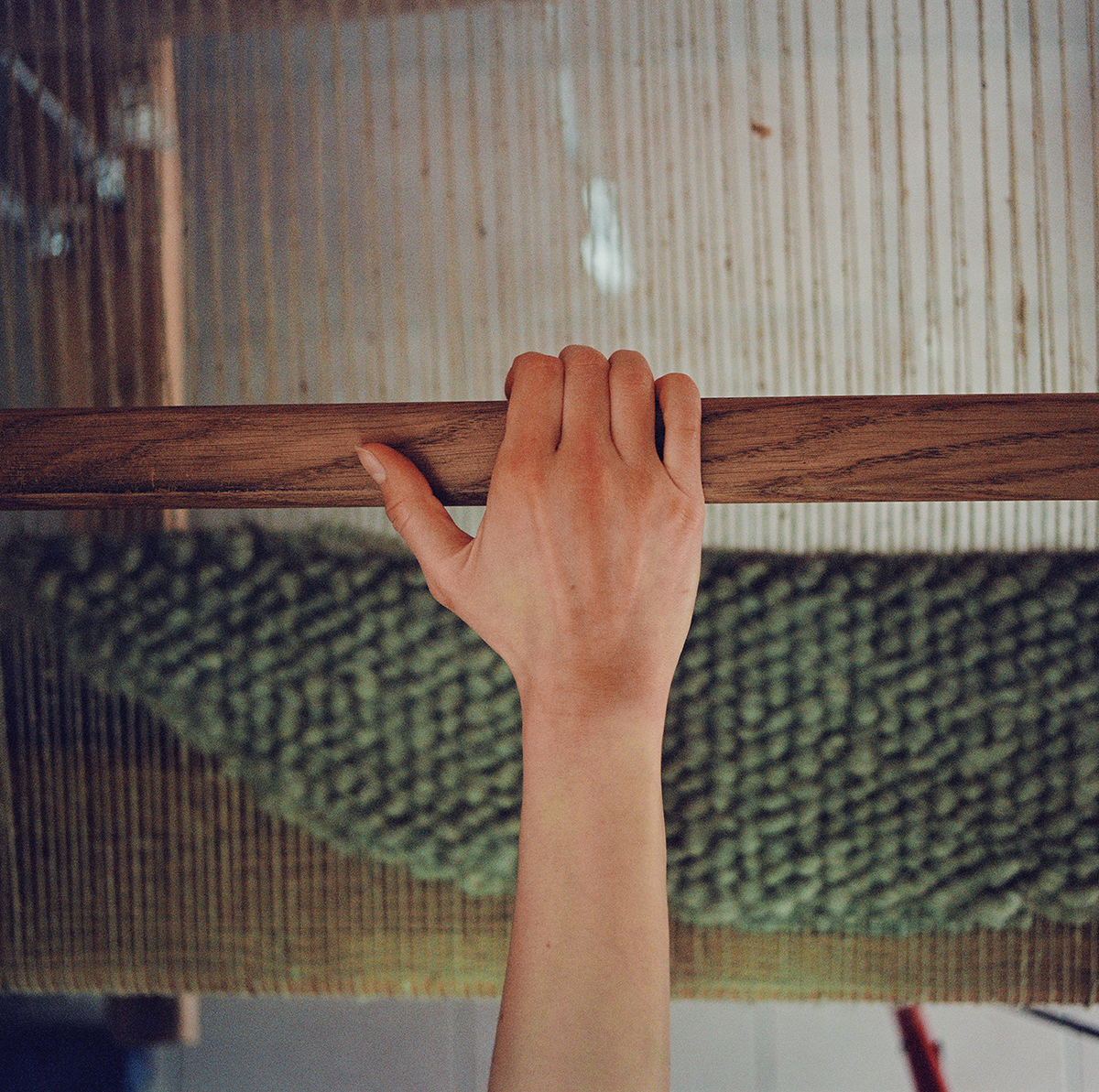 Ukraine, Gushka, Handwoven Wool Textiles