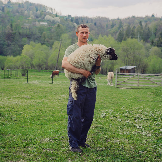 Ukraine, Gushka, Handwoven Wool Textiles