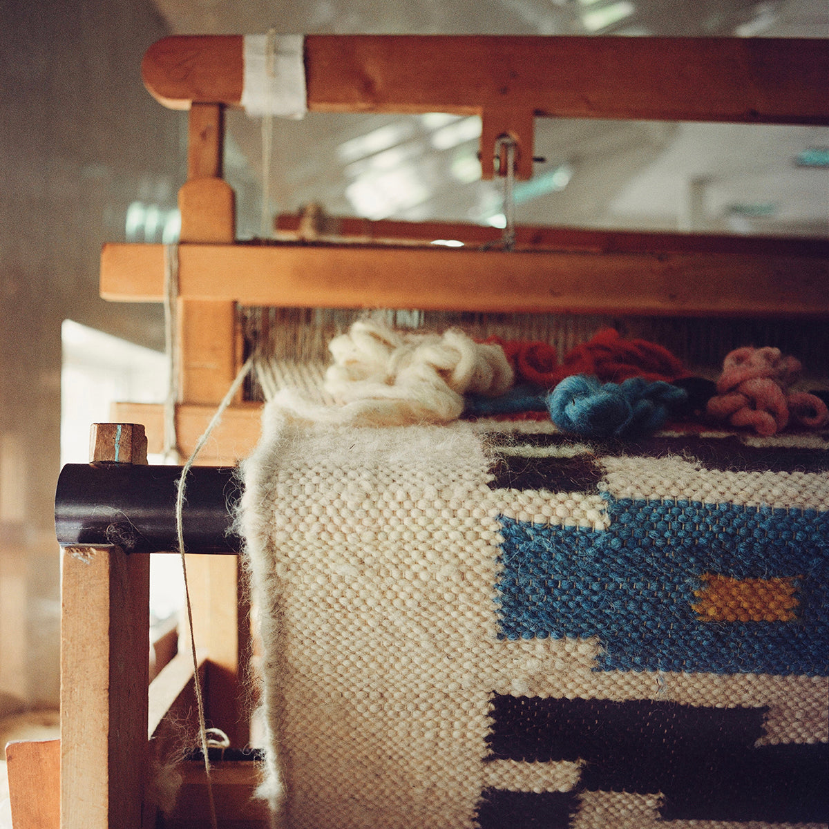 Ukraine, Gushka, Handwoven Wool Textiles