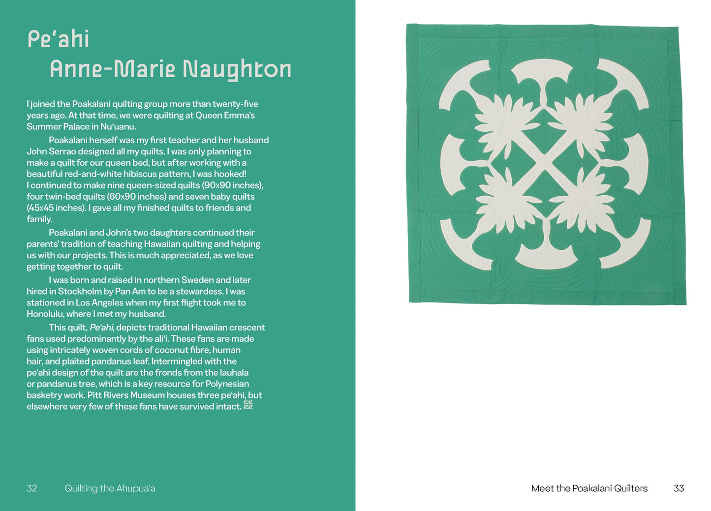 Mauka to Makai: Hawaiian Quilts and the Ecology of the Islands, Marenka Thompson‑Odlum