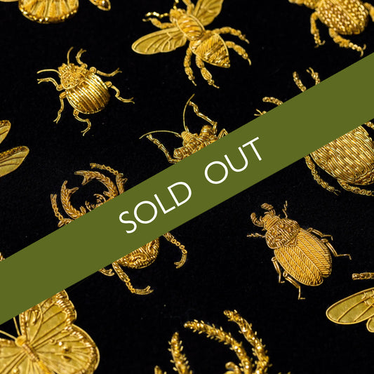 Tuesday 23 September, 10.30-5 p.m.: Studio Tour and Workshop: Filigree Butterfly Goldwork Embroidery with Hand & Lock