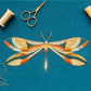 Tuesday 30 September, 10 - 5pm: Studio Tour & Workshop, Celestial Moon Goldwork Embroidery with Hand & Lock