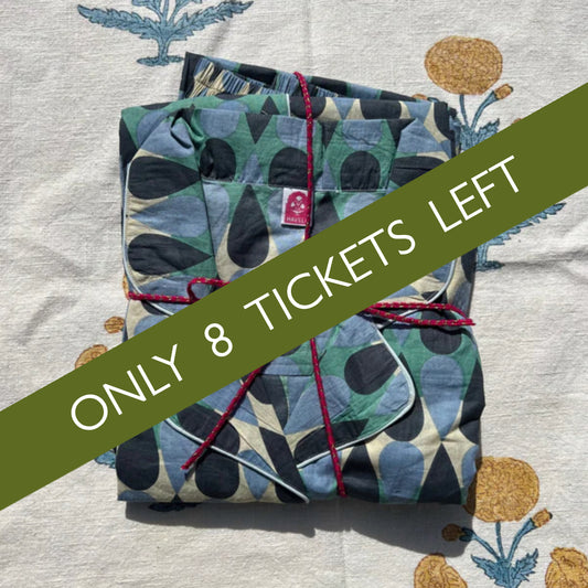 Sunday 7 September, 2-4 p.m.: Workshop: Block Printing with Isabela Streeter of Haveli Diaries
