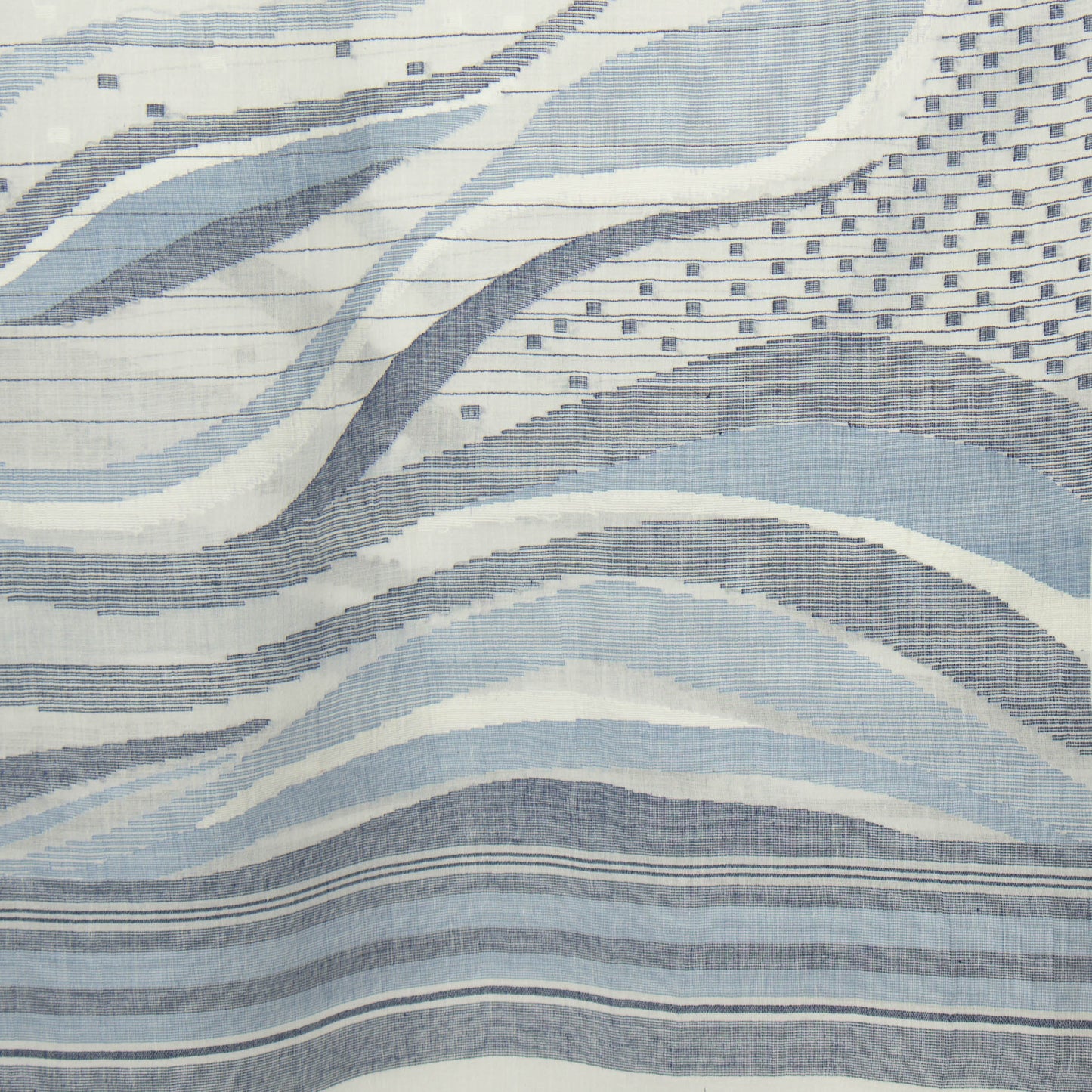 India, Karomi Crafts & Textile, Waves Sandbar Stole