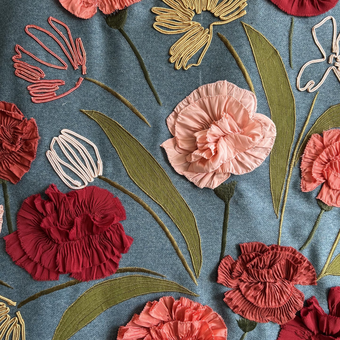 Saturday 9 & 16 May 2026, 2 - 5pm BST: Embroidering Tulips and Carnations with Lora Avedian