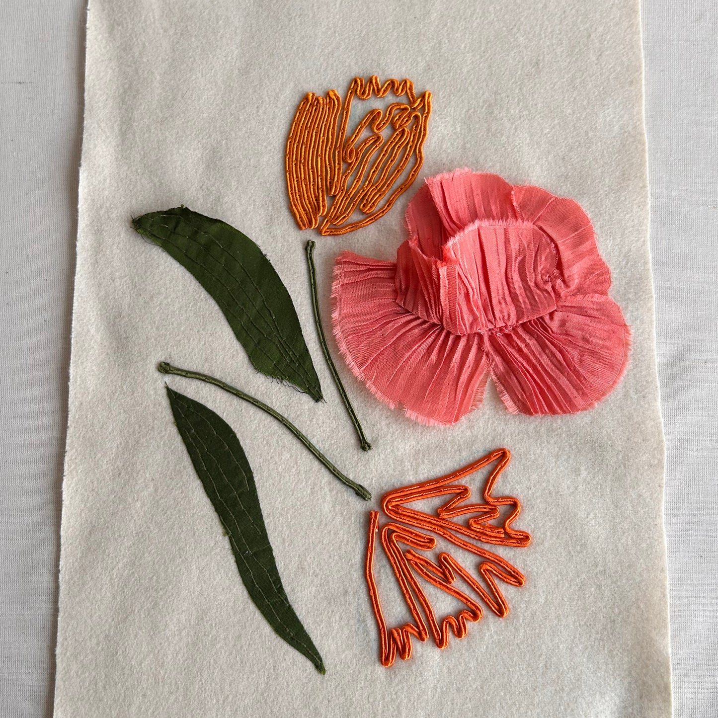 Saturday 9 & 16 May 2026, 2 - 5pm BST: Embroidering Tulips and Carnations with Lora Avedian