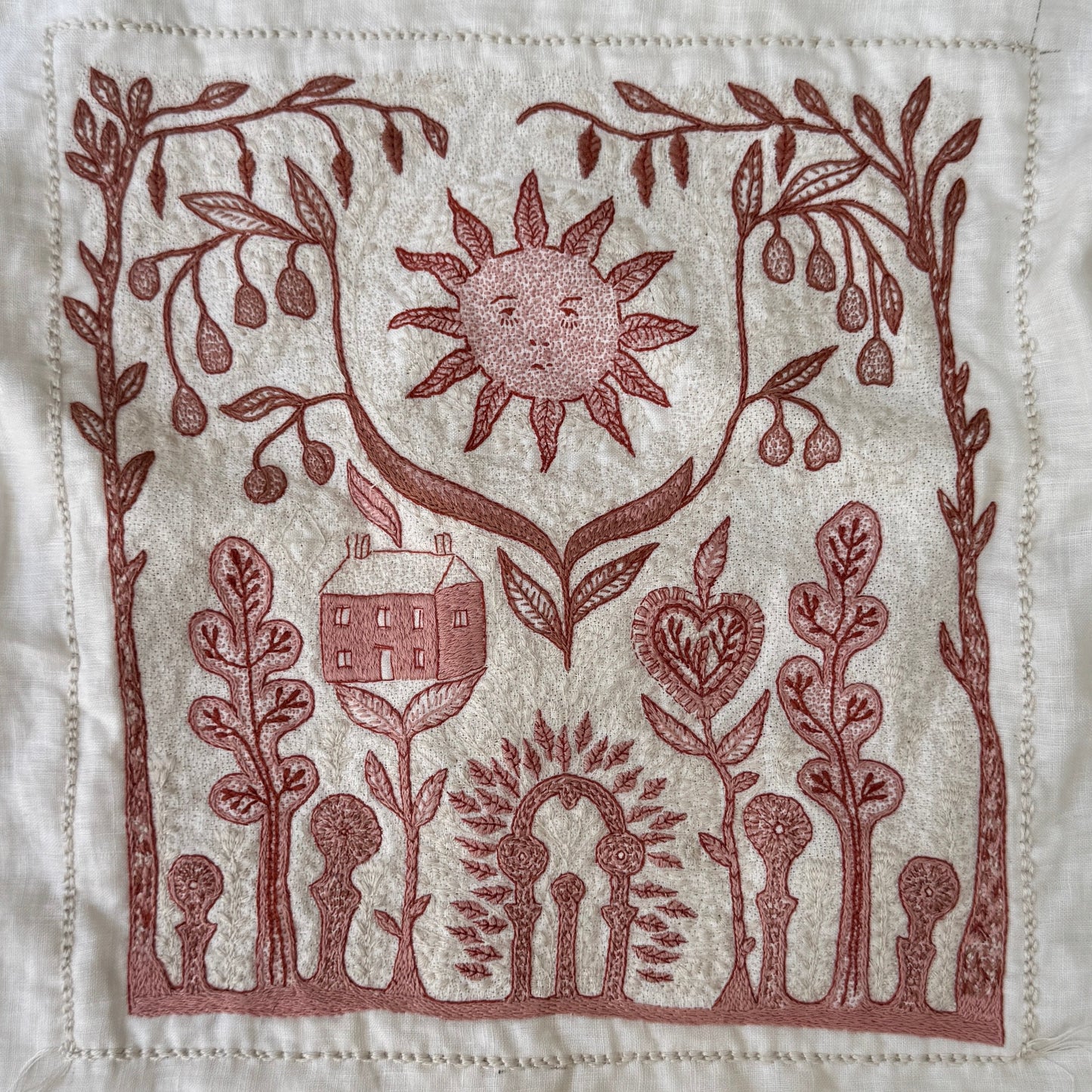 Thursday 24 September, 10:30-4 p.m.: Workshop, The Art of Stitching on Block Print with Kate Rickard