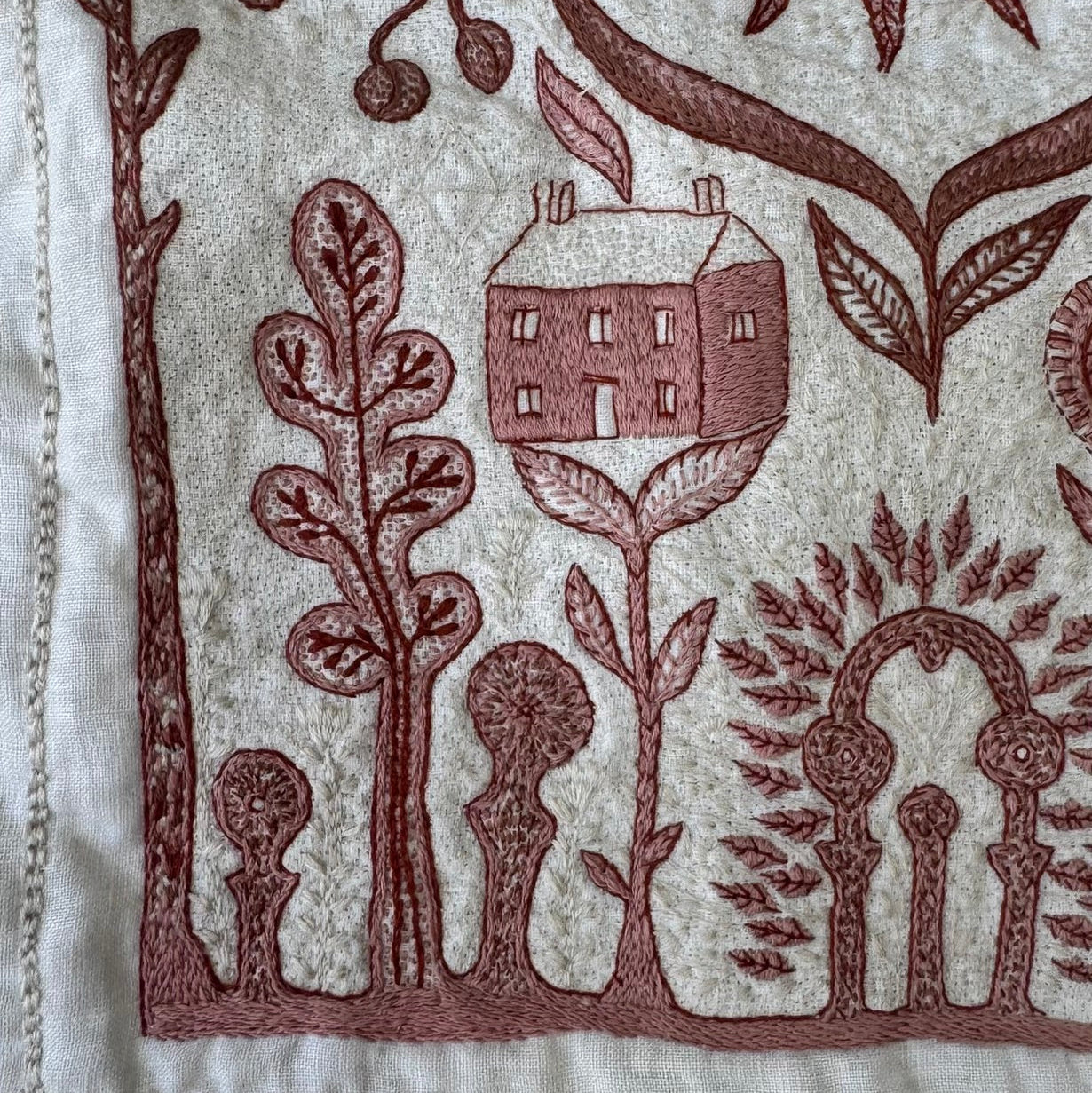 Thursday 24 September, 10:30-4 p.m.: Workshop, The Art of Stitching on Block Print with Kate Rickard