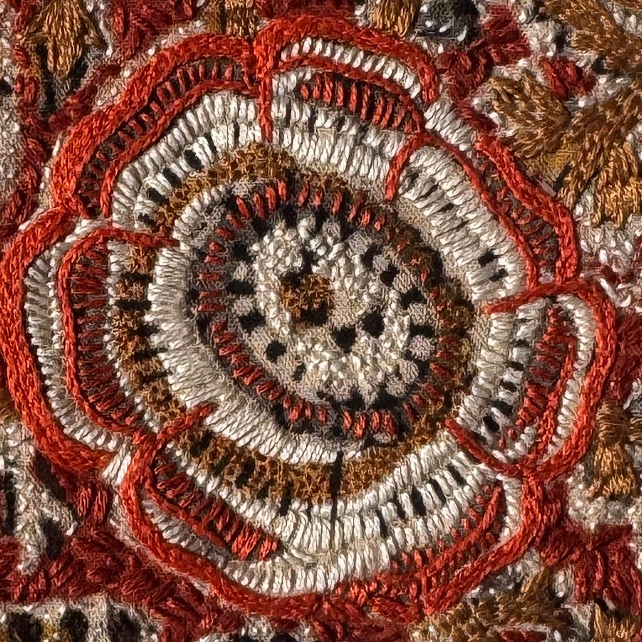 Thursday 24 September, 10:30-4 p.m.: Workshop, The Art of Stitching on Block Print with Kate Rickard