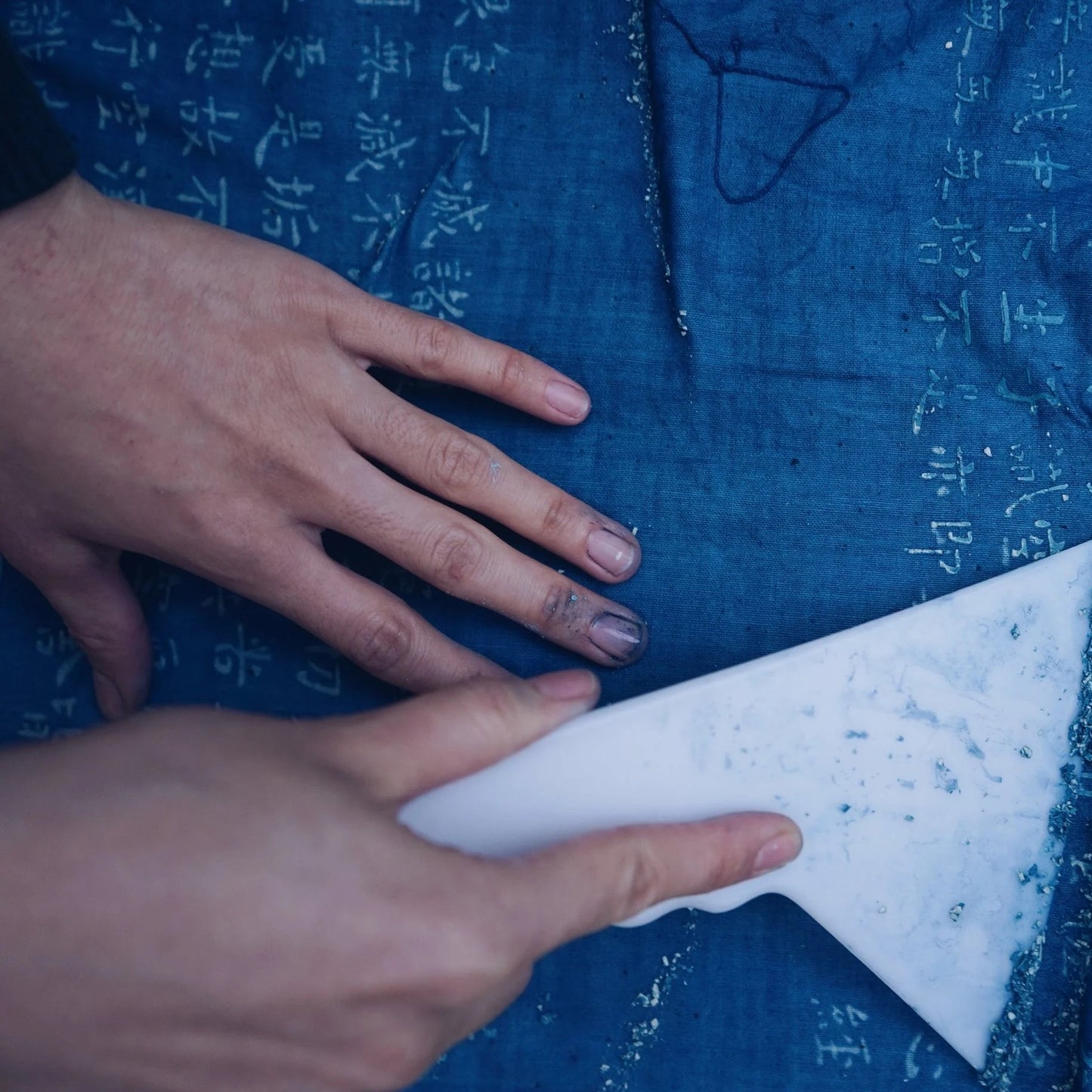 Wednesday 3 June 2026, 2 - 5pm BST: Meet Yiran Duan (Soy Paste Resist Indigo Dyeing)