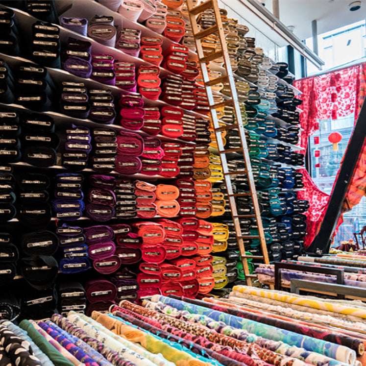USA, San Francisco, Britex Fabrics