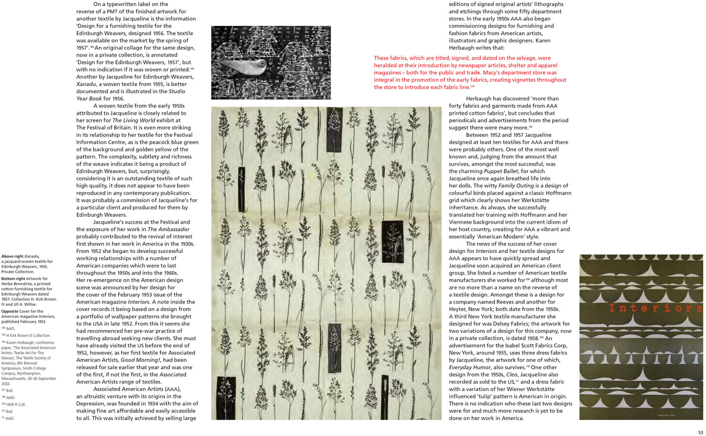 Jacqueline Groag: Textile & Pattern Design, Wiener Werkstätte to American Modern, Geoff Rayner