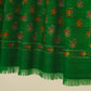 India, Kashmir Loom, Kani Hafiz Butidar Antique Emerald Shawl