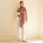 India, Kashmir Loom, Kani Kanikar Natural Multi Shawl