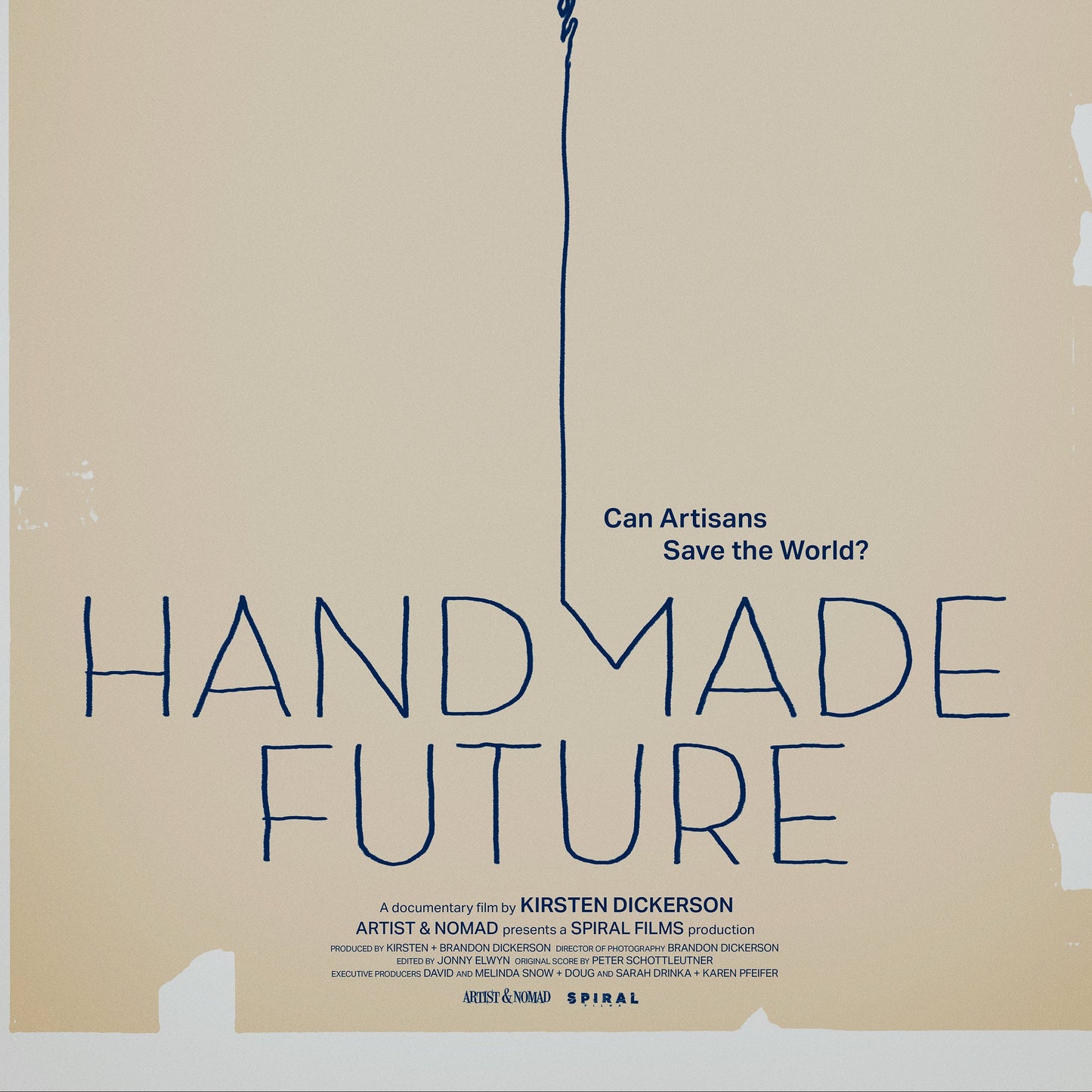 Saturday 12 September, 2-6 p.m.: Screening, Panel Discussion & Pop-Up: Handmade Future with Kirsten Dickerson, Celia Birchall and Stephanie Ferrario