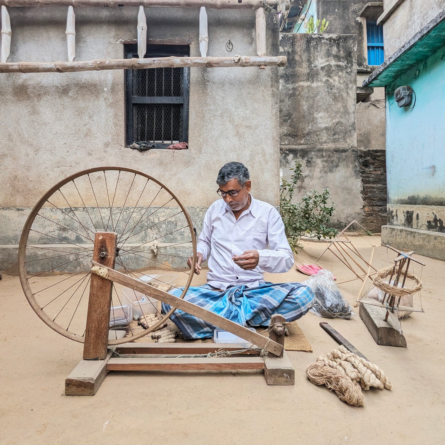 Friday 18 September, 10-5 p.m.: Exhibition and Talk, Wild Silk Ecology of Eastern India – The Story of Tasar