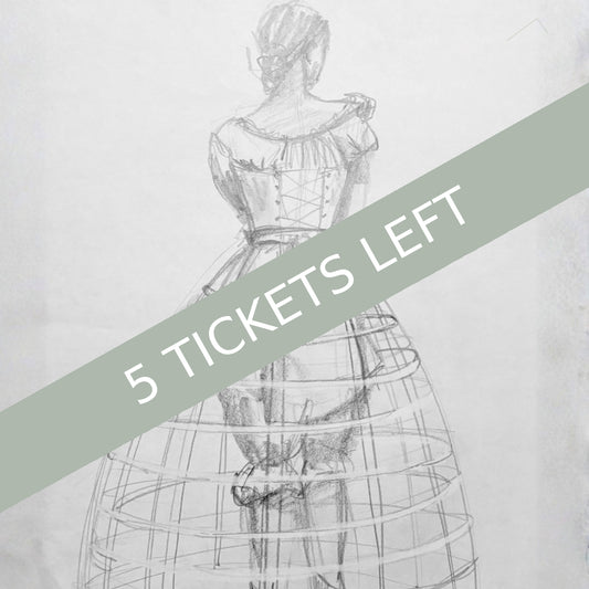 Saturday 19 September, 3 - 5 p.m.: Workshop, Period Costume Figure Drawing with Cosprop