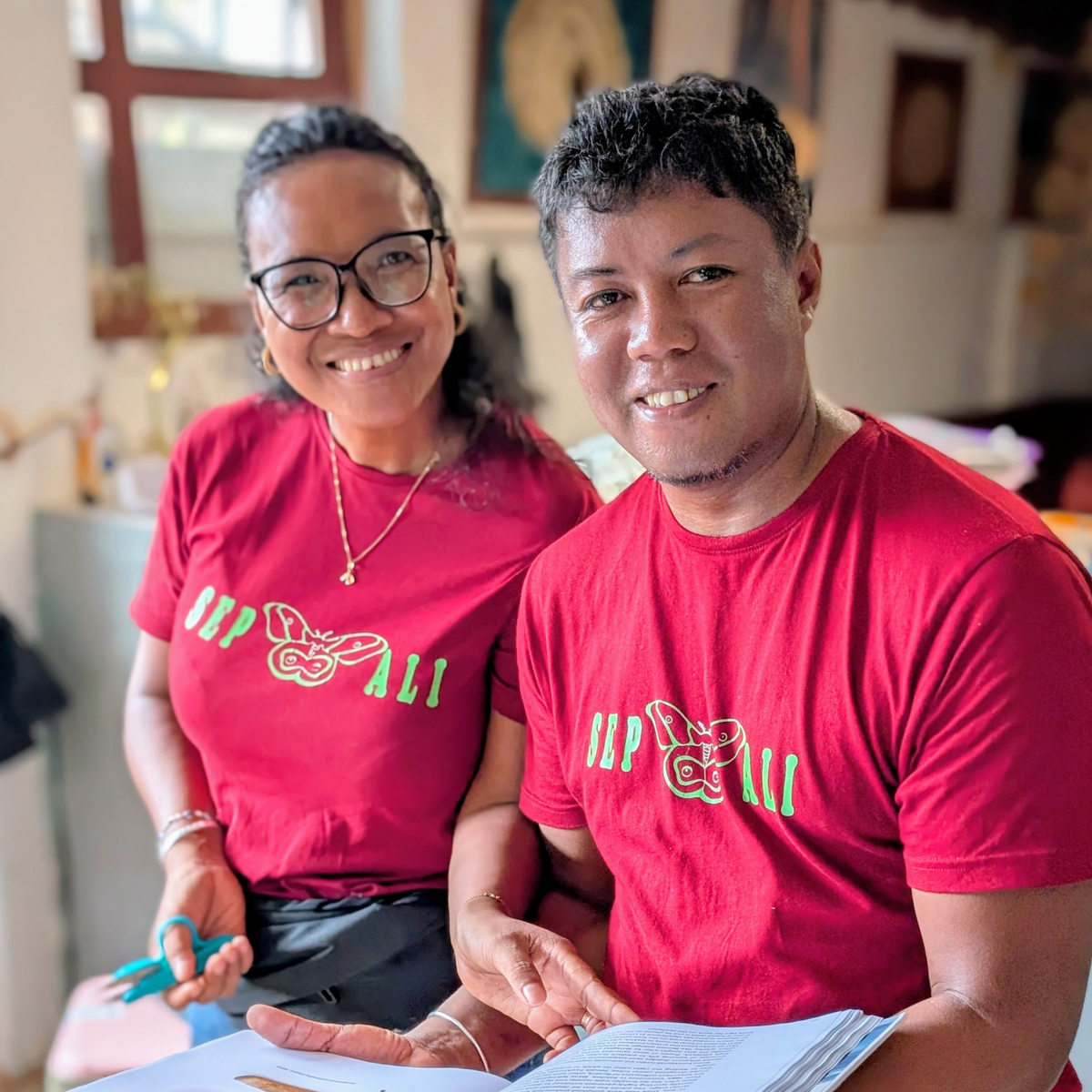 Madagascar, Tanana, Raffia and Wild Silk Textiles