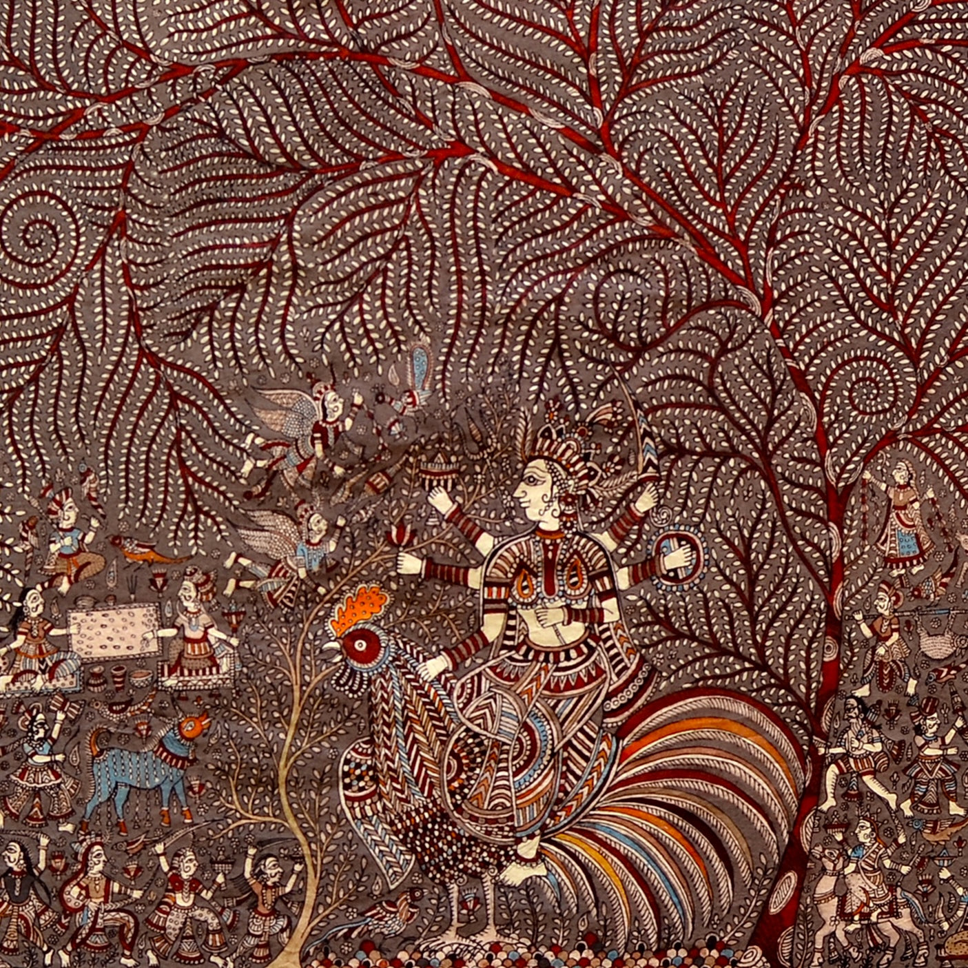 Friday 25 September, 2 - 4 p.m.: Talk, Sacred Threads: Mata Ni Pachedi and the Power of Textile Storytelling by Kirit Chitara