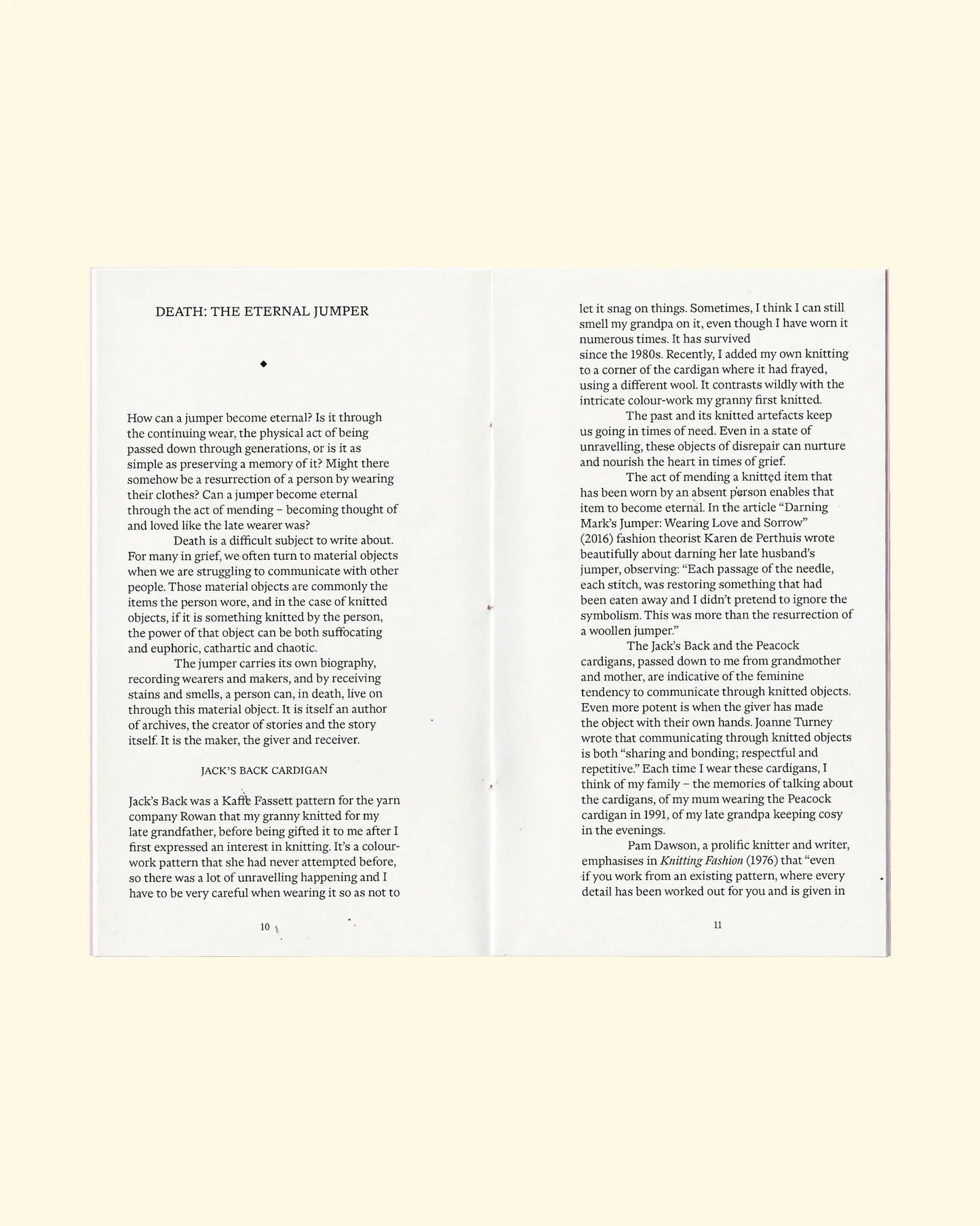 Softness: A Meditation on Knitting, Jean Oberlander