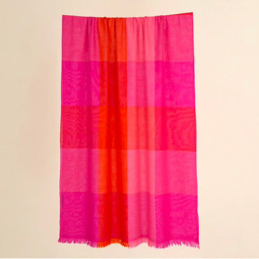 India, Kashmir Loom, Poetry Flamingo Shawl