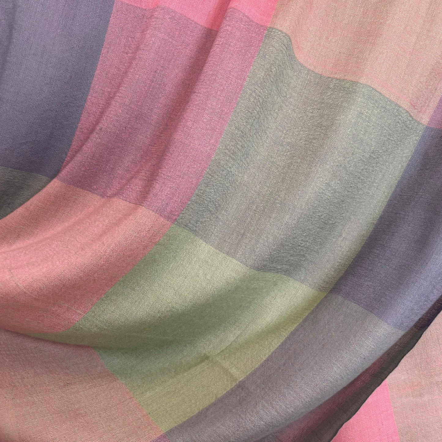 India, Kashmir Loom, Poetry Iris Shawl