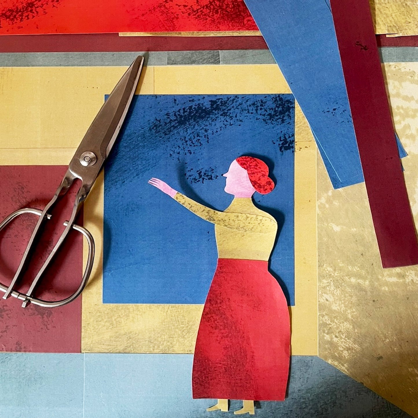 Wednesday 13 May 2026, 5 - 6pm BST: Meet Marion Elliot (Cut-paper Collage)