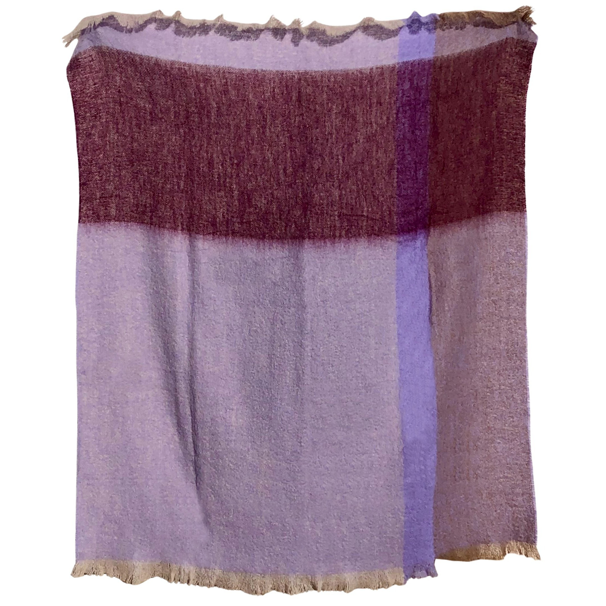 South Africa, Frances VH Mohair, Purple Mountain Blanket Folds (EU)