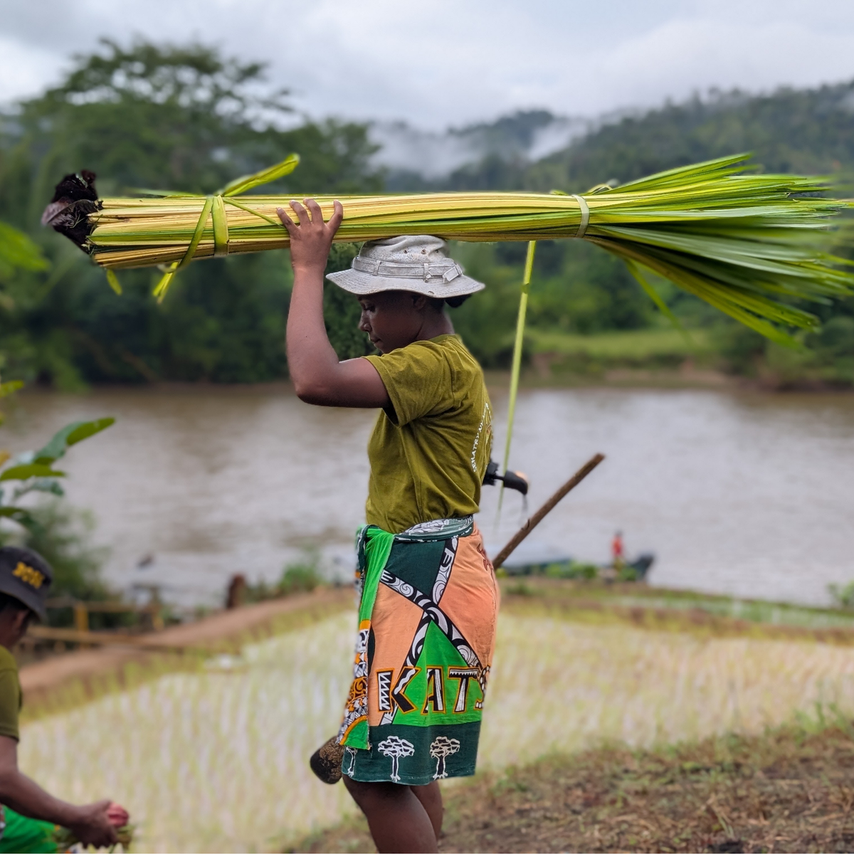 Madagascar, Tanana, Raffia and Wild Silk Textiles