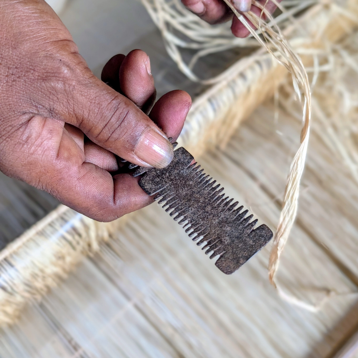 Madagascar, Tanana, Raffia and Wild Silk Textiles