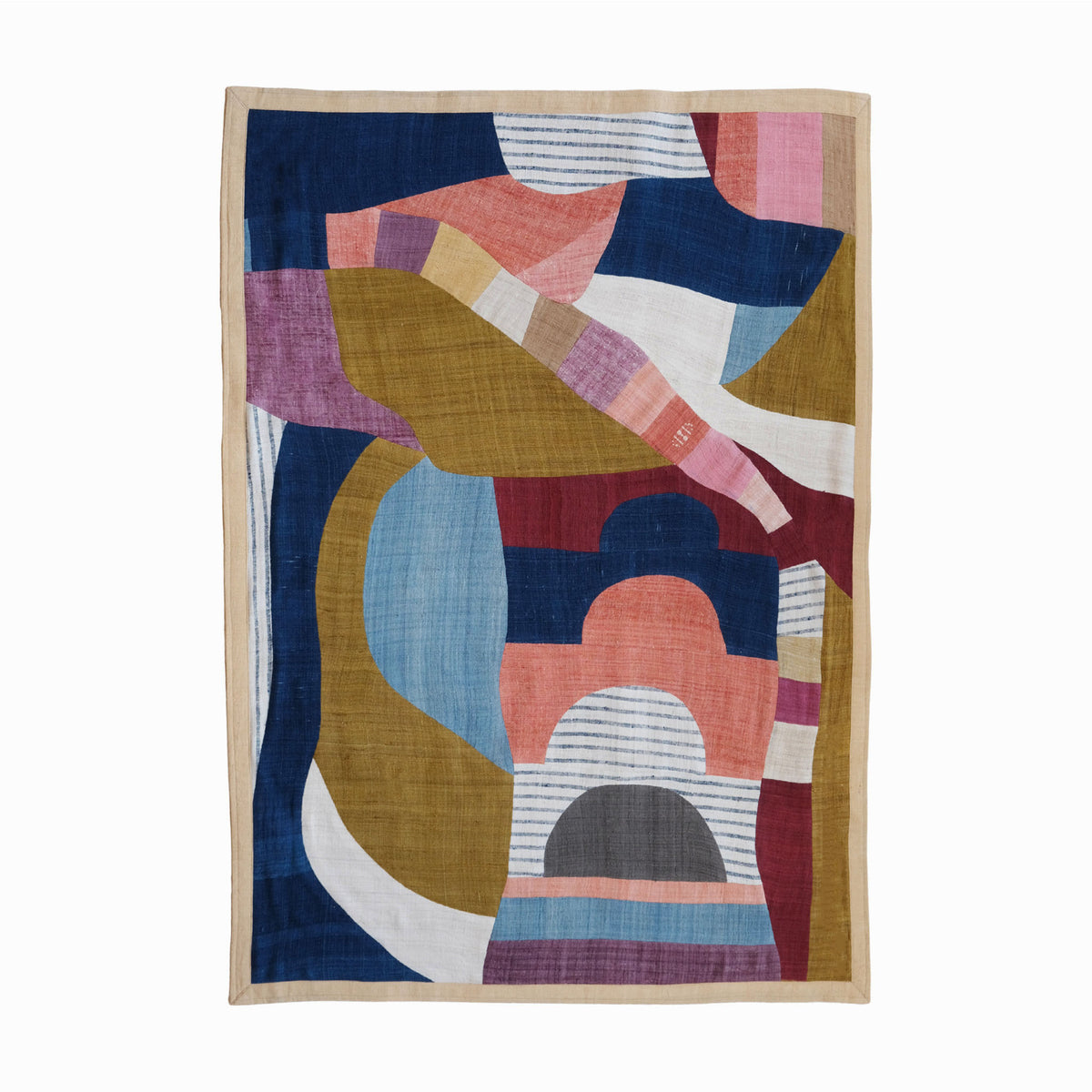 India, We are KAL, Eri Silk Wall Hanging "Bridges"