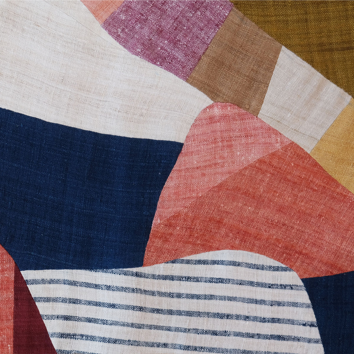 India, We are KAL, Eri Silk Wall Hanging "Bridges"