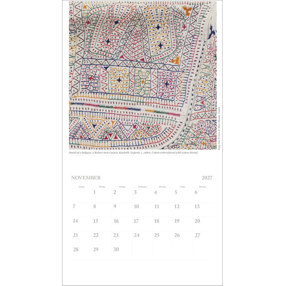 The Selvedge Wall Calendar 2027