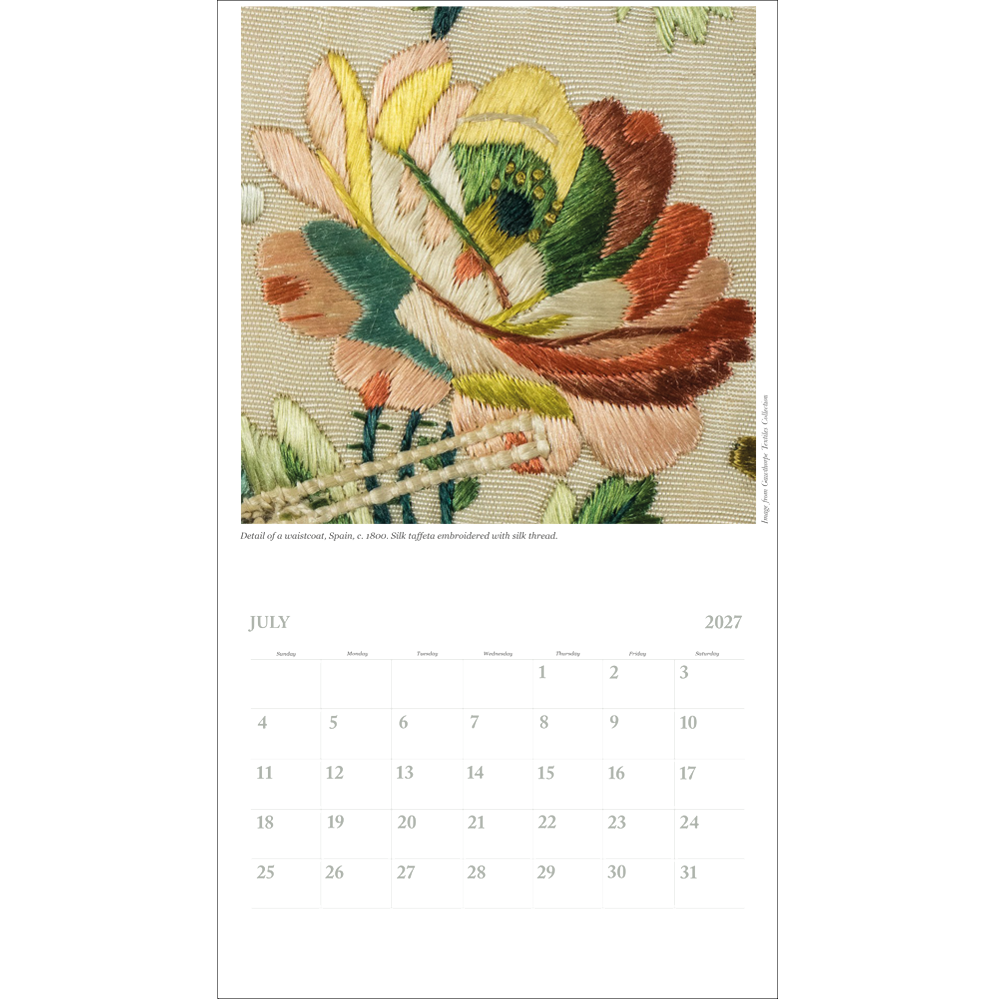The Selvedge Wall Calendar 2027