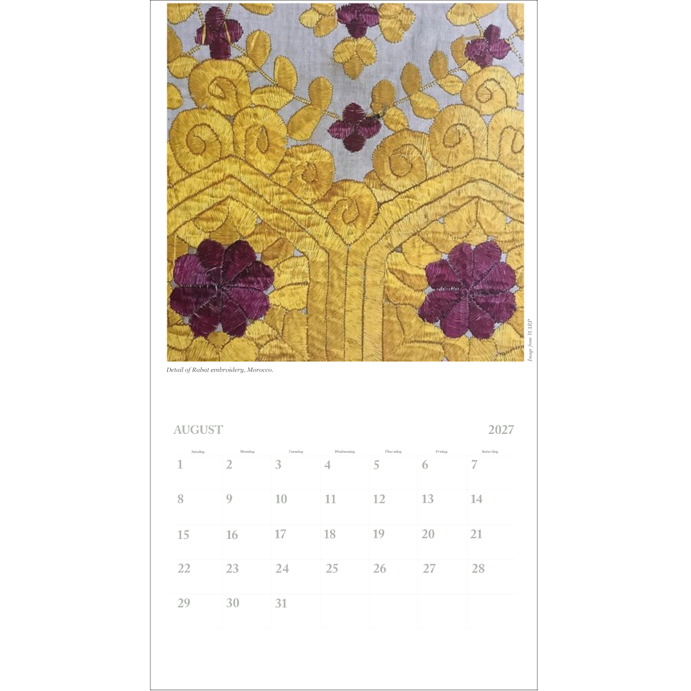 The Selvedge Wall Calendar 2027