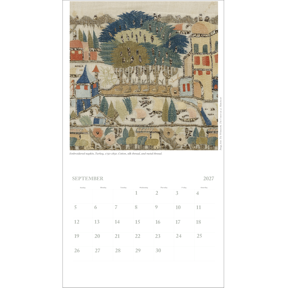 The Selvedge Wall Calendar 2027