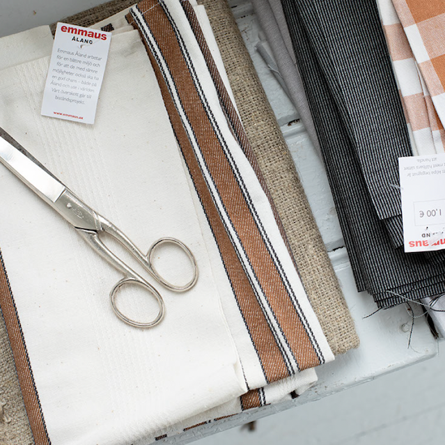 Saturday 26 September, 2-5 p.m. (BST): Online Workshop, Stencil New Designs on Revived Fabric with Lotta Jansdotter