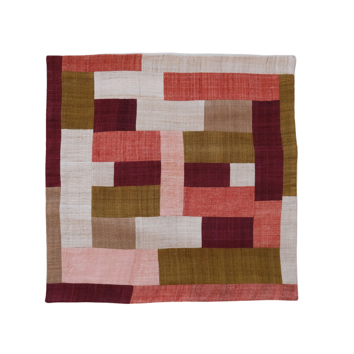 India, We are KAL, Pillow Case Eri Silk "Quilt"