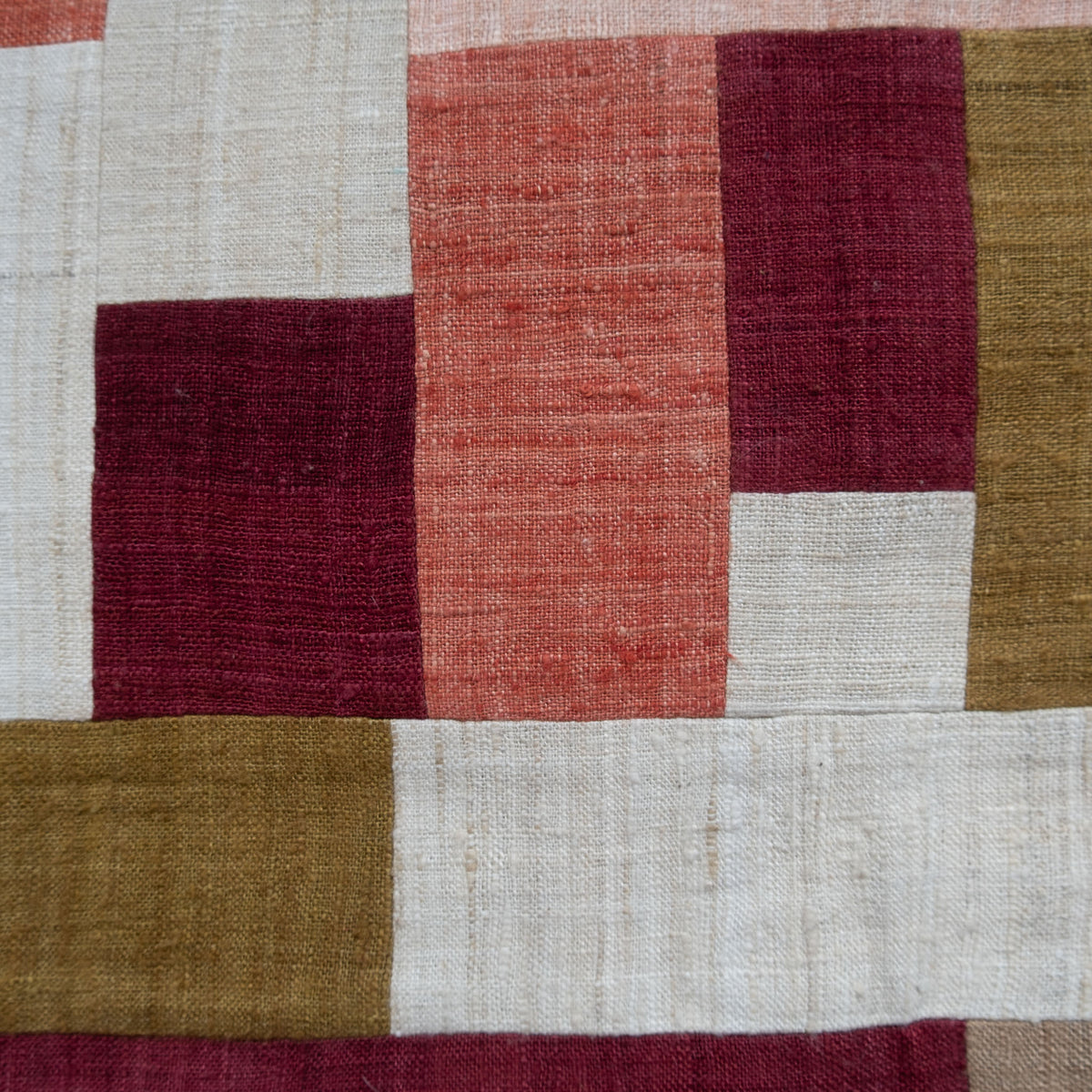 India, We are KAL, Pillow Case Eri Silk "Quilt"