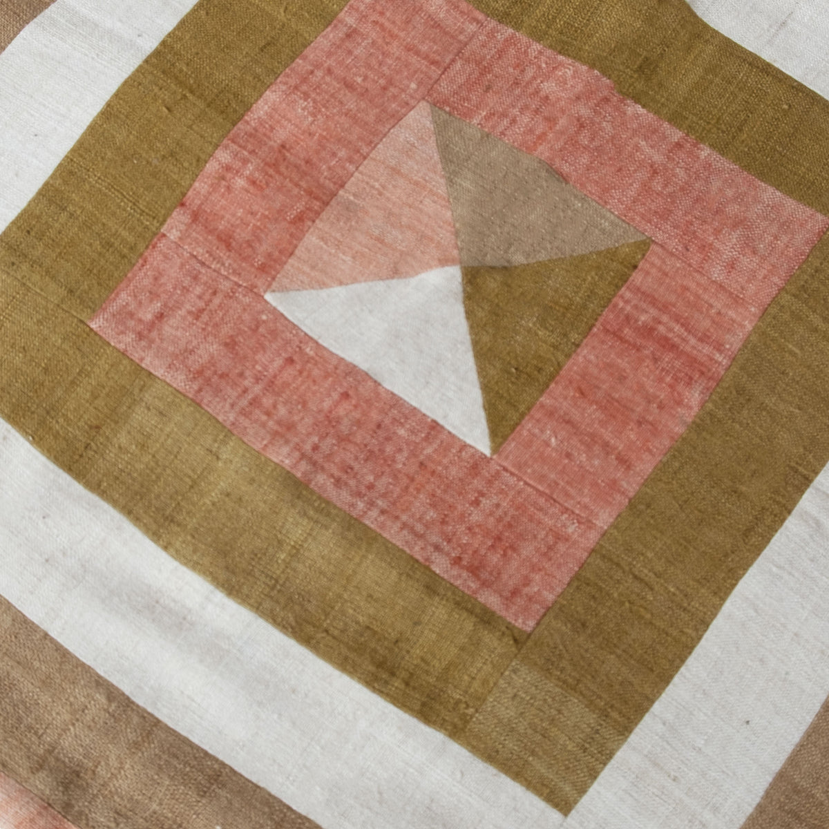 India, We are KAL, Pillow Case Eri Silk "Squares"