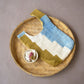India, We are KAL, Eri Silk Knot Blue Bag, Blue