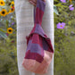 India, We are KAL, Eri Silk Knot Bag, Pink