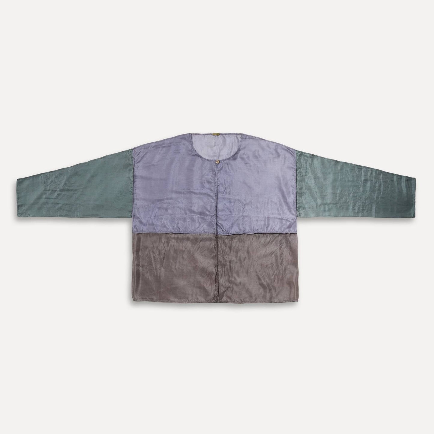 Turkey, Gönül Paksoy, Colour-Blocked Silk Blouse