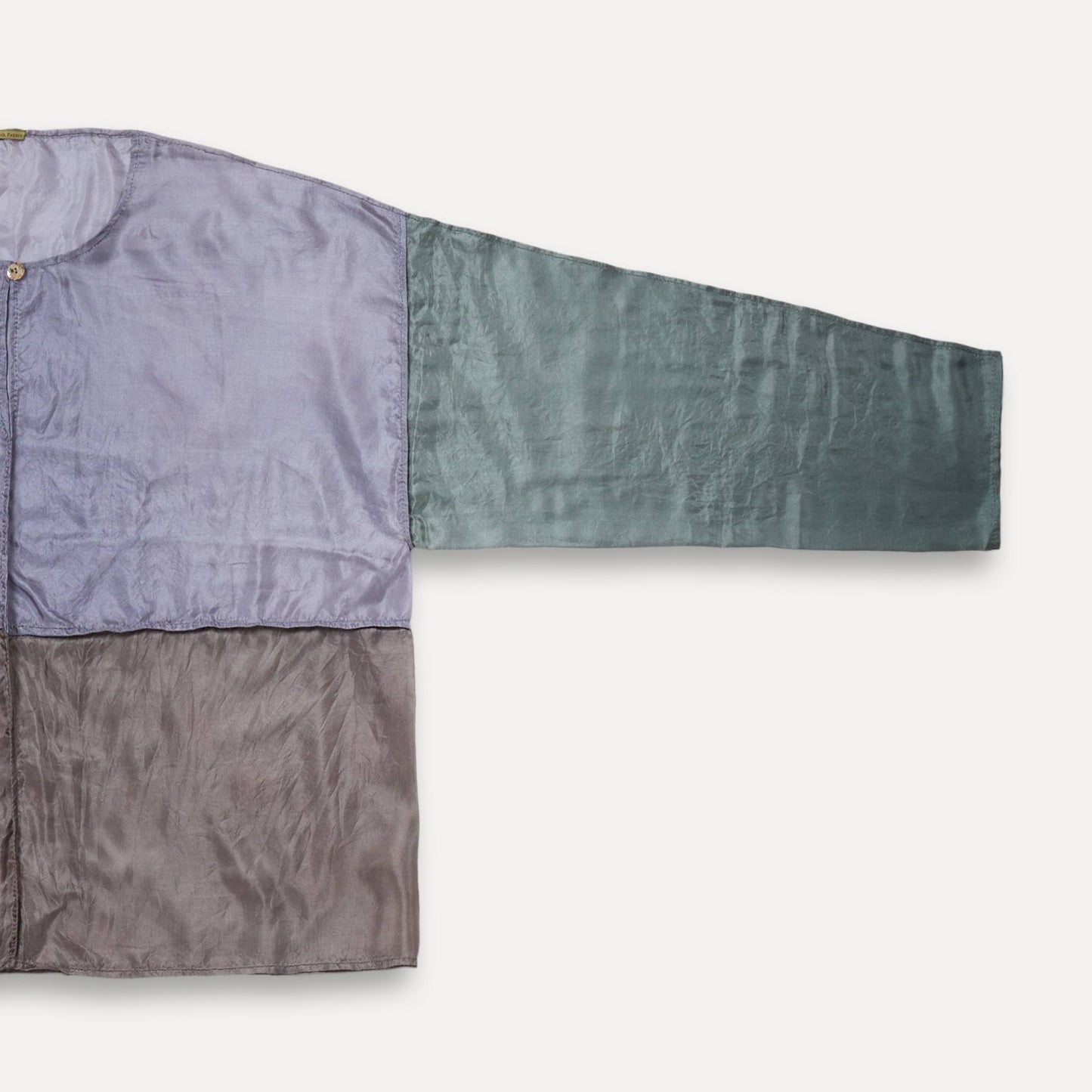 Turkey, Gönül Paksoy, Colour-Blocked Silk Blouse