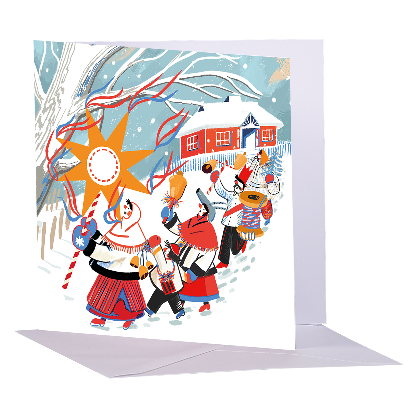 Selvedge Greeting Card