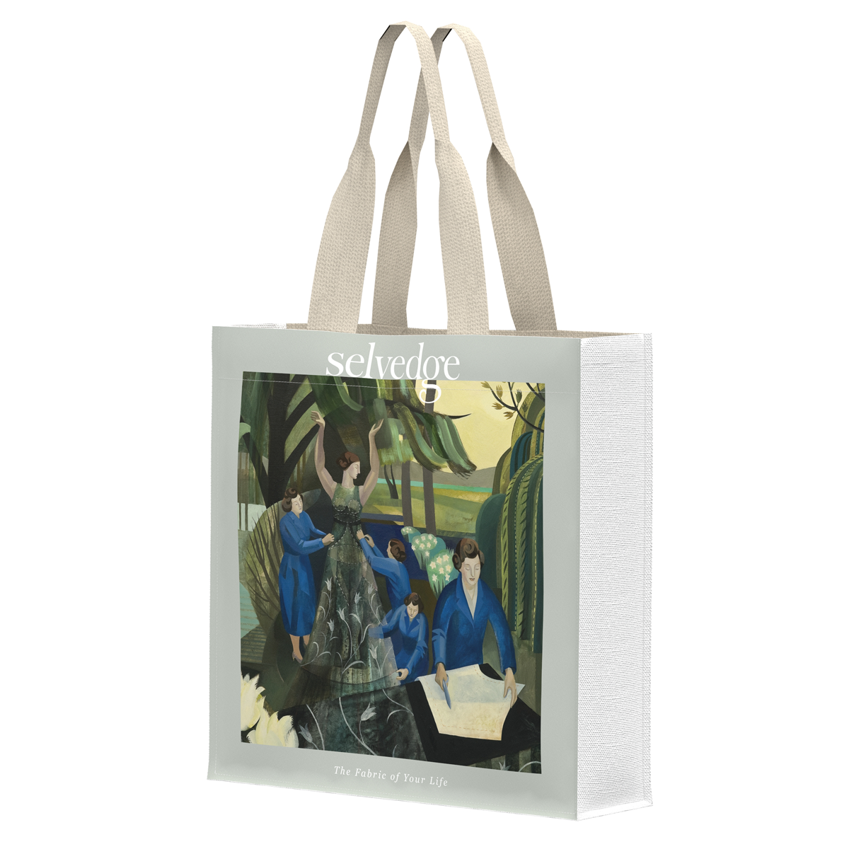The Selvedge Tote, Issue 130 Flower (pre-order)