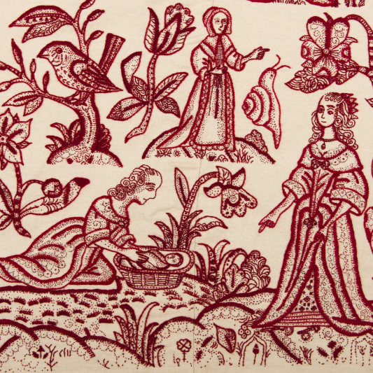 Tuesday 2 September, 6 - 7 pm (BST): Online Talk, The History and Art of British Crewelwork with Phillipa Turnbull of The Crewel Work Company
